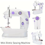 Mini Maquina Coser Portatil Con Mesa