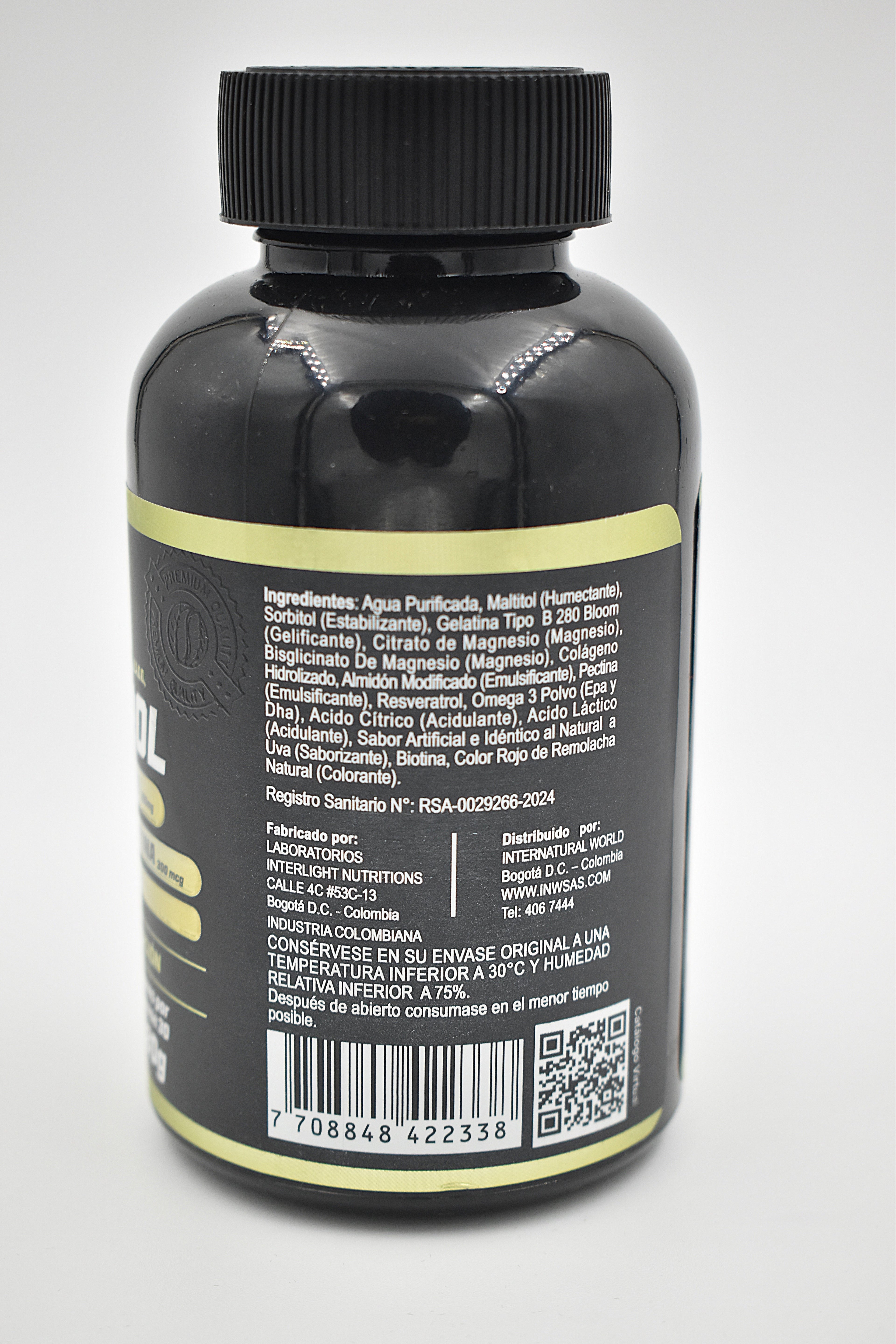 Gomitas de Resveratrol