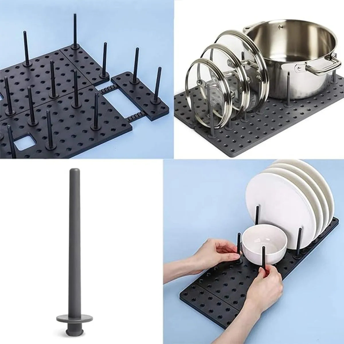 Organizador de platos y ollas