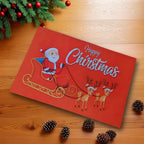 Tapete Navidad Antideslizante Decoración