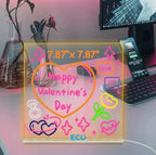 Tablero magico Acrilico + 7 Marcadores