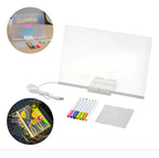 Tablero magico Acrilico + 7 Marcadores