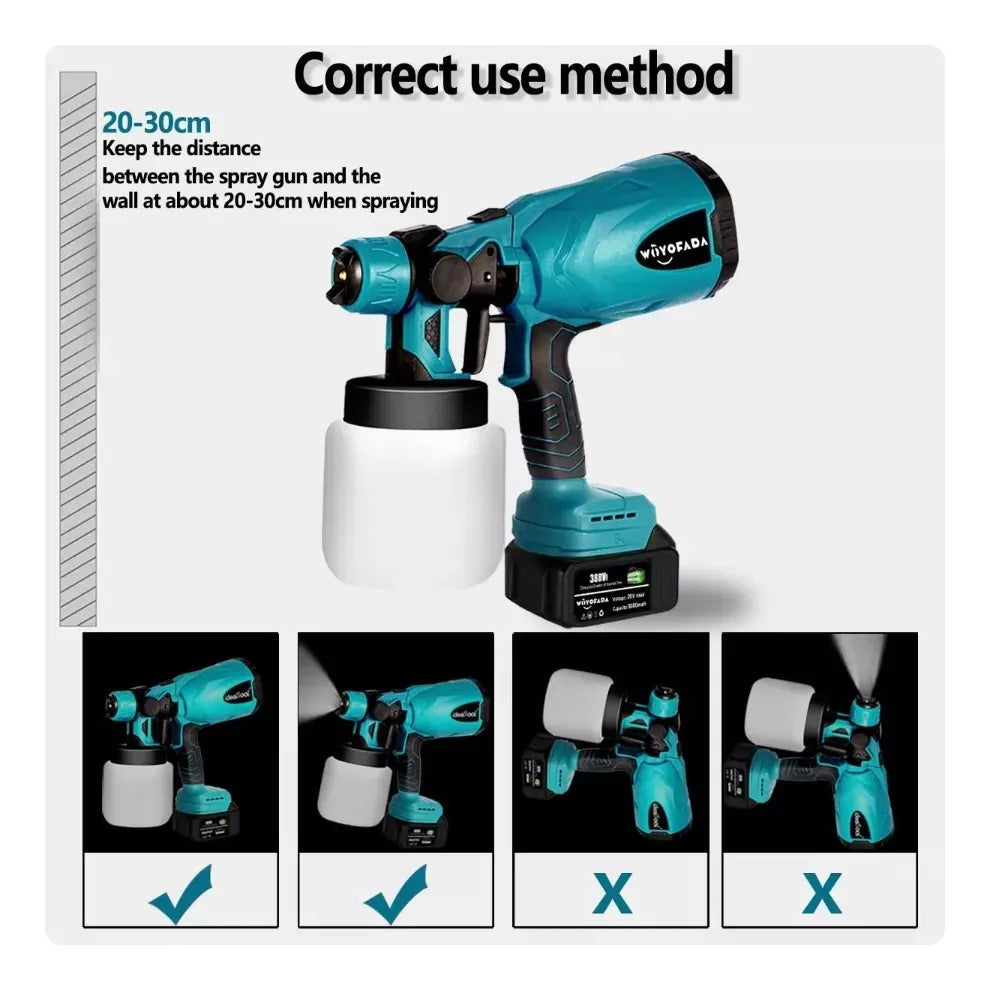 Pistola Compresor Pulverizador