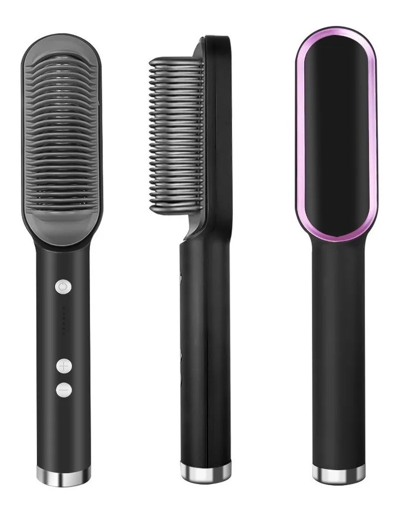 Cepillo Plancha Secador 2 en 1 Alisador