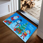 Tapete Navidad Antideslizante Decoración