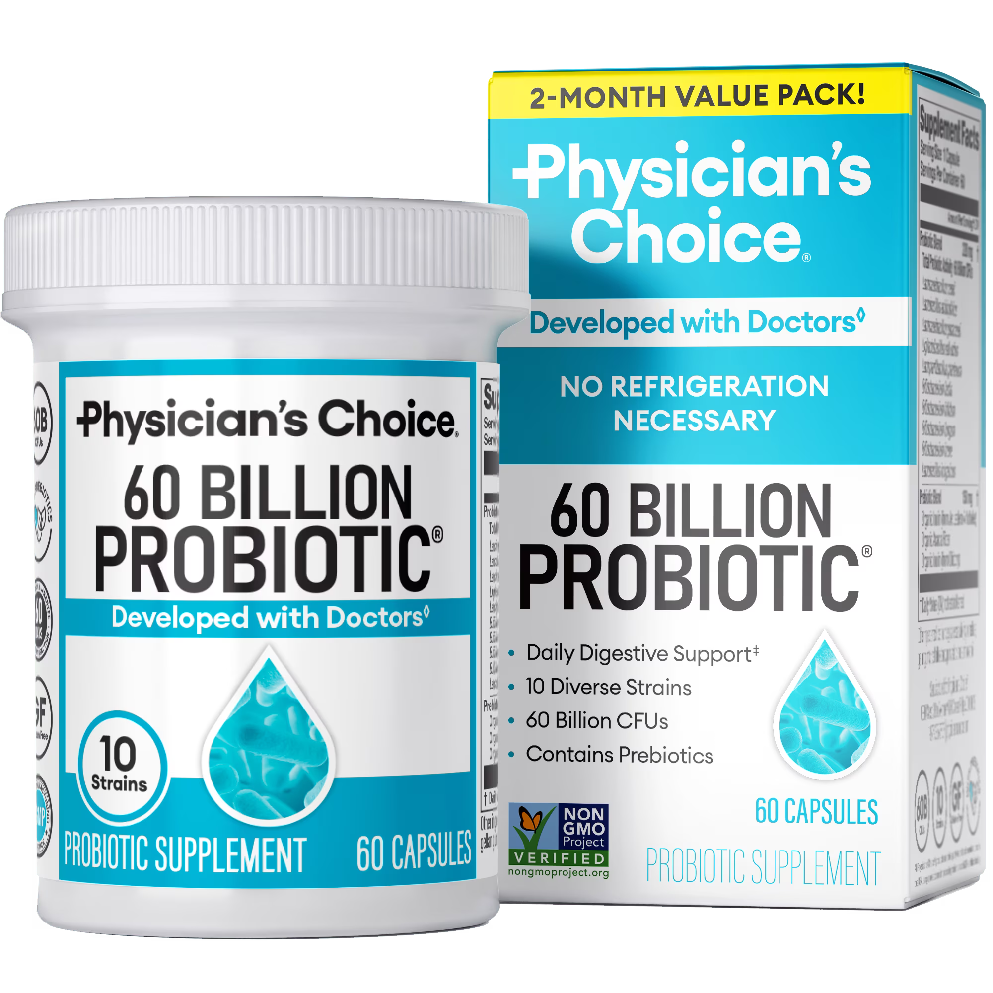 Probiotic 60B – Suplemento nutricional con probióticos naturales