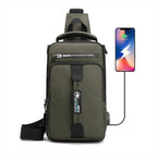 Bolso Cruzado Antirrobo con Puerto USB